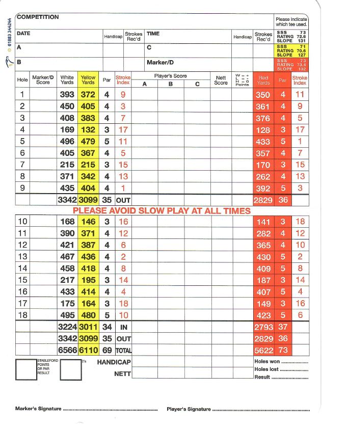 golf club sales