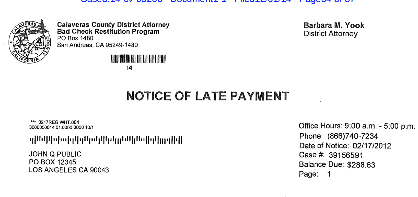 debt settlement offer letter template