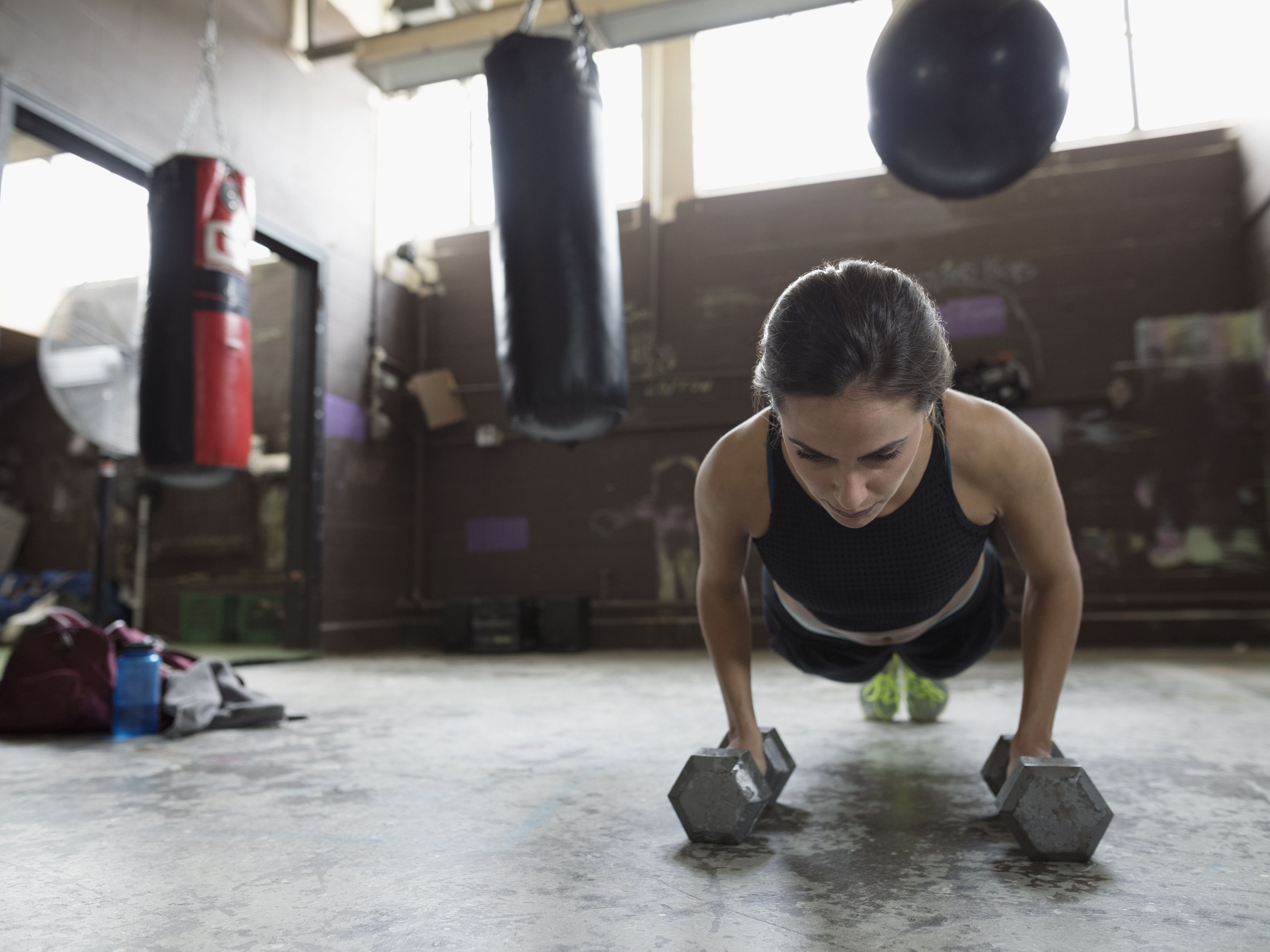 You can lose weight by working out at home
