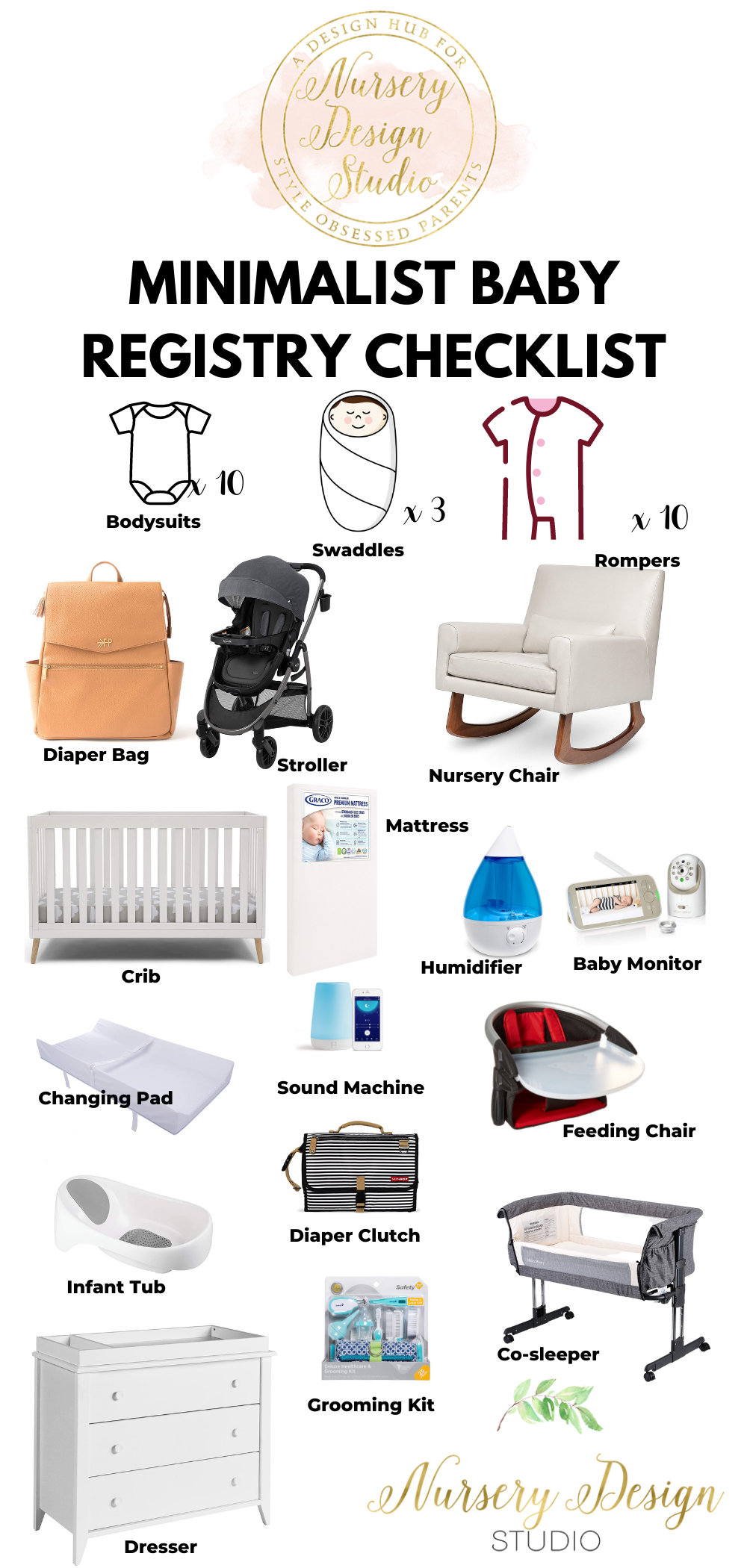 list of baby products for newborn