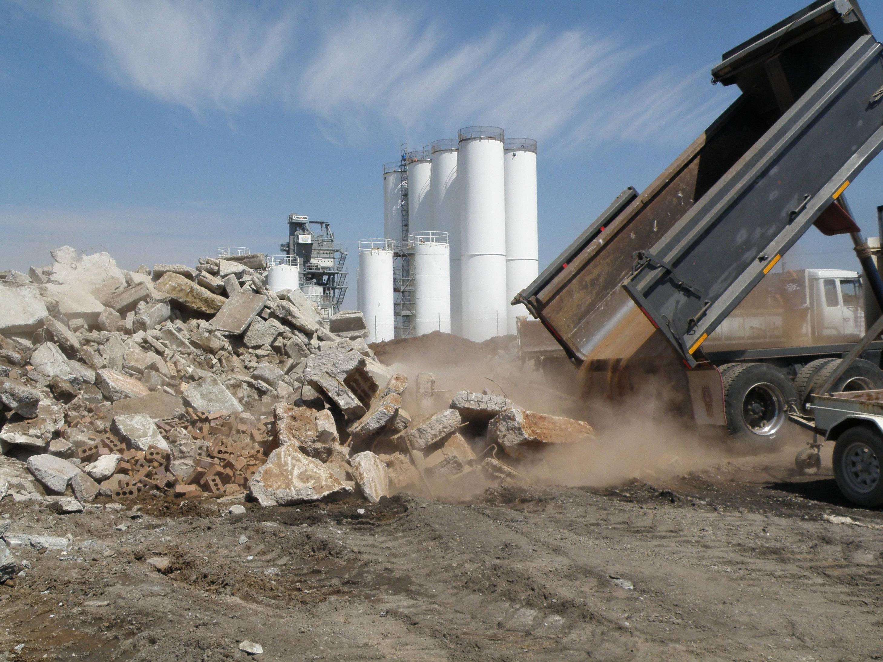 construction and demolition waste facility